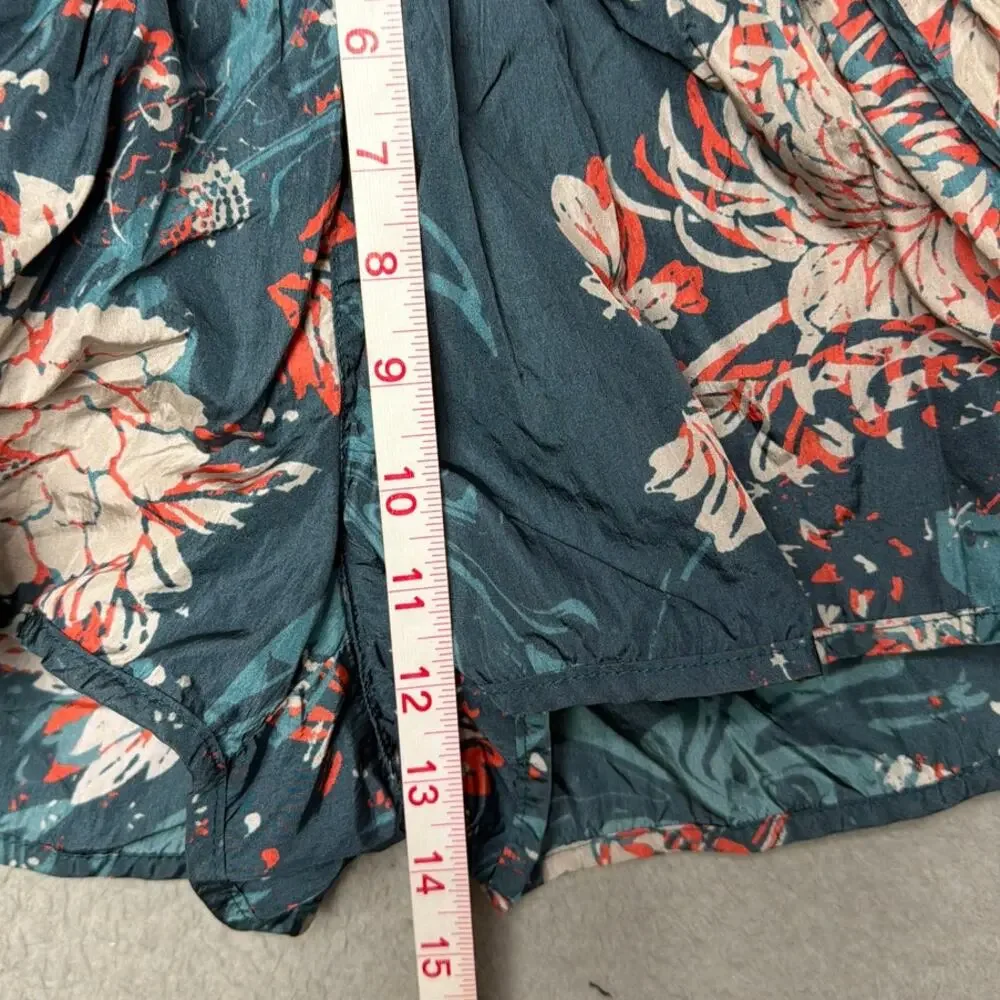 Free People Movement The Way Home Shorts Empire Jewel Floral Size S Athleisure - Picture 6 of 9